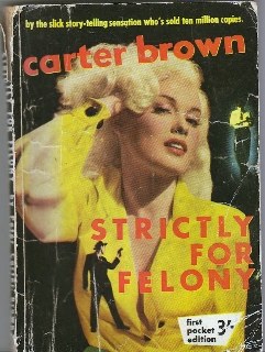 Carter Brown Felony cover