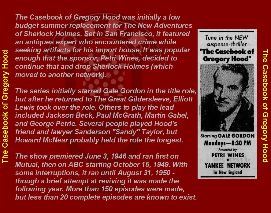 Casebook Gregory Hood cover